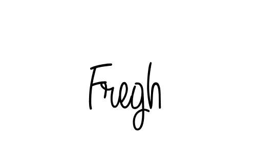 Make a beautiful signature design for name Fregh. With this signature (Angelique-Rose-font-FFP) style, you can create a handwritten signature for free. Fregh signature style 5 images and pictures png