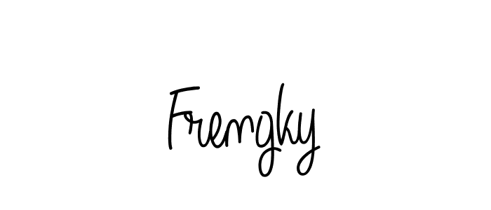 See photos of Frengky official signature by Spectra . Check more albums & portfolios. Read reviews & check more about Angelique-Rose-font-FFP font. Frengky signature style 5 images and pictures png