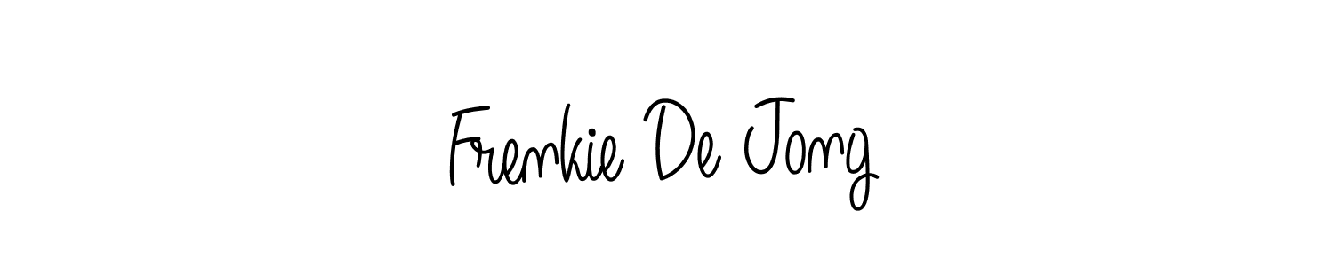 Check out images of Autograph of Frenkie De Jong name. Actor Frenkie De Jong Signature Style. Angelique-Rose-font-FFP is a professional sign style online. Frenkie De Jong signature style 5 images and pictures png