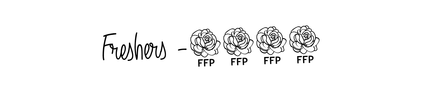 Make a short Freshers -2024 signature style. Manage your documents anywhere anytime using Angelique-Rose-font-FFP. Create and add eSignatures, submit forms, share and send files easily. Freshers -2024 signature style 5 images and pictures png