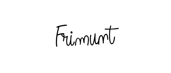 It looks lik you need a new signature style for name Frimunt. Design unique handwritten (Angelique-Rose-font-FFP) signature with our free signature maker in just a few clicks. Frimunt signature style 5 images and pictures png