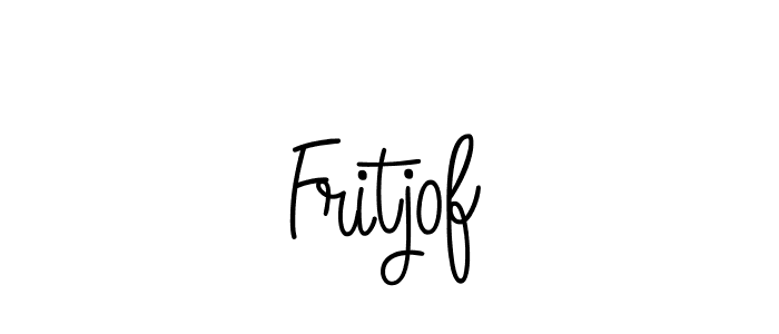 Make a beautiful signature design for name Fritjof. Use this online signature maker to create a handwritten signature for free. Fritjof signature style 5 images and pictures png