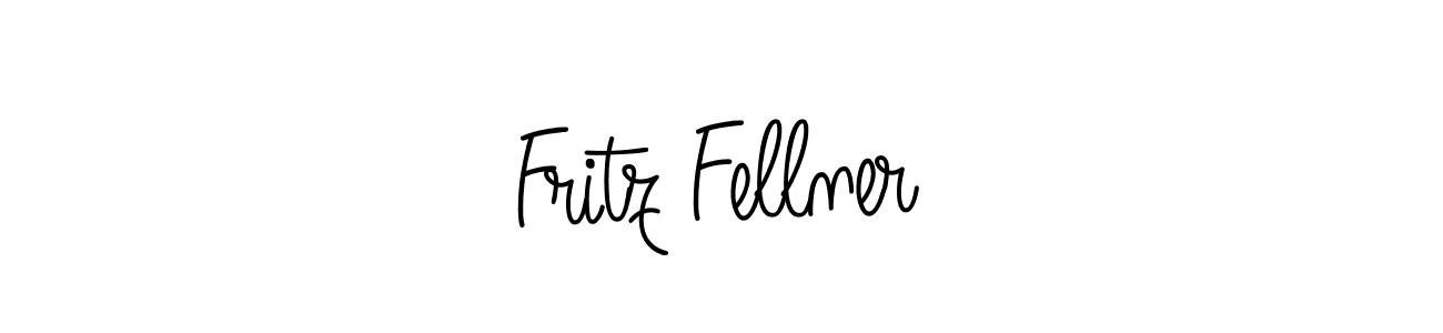 Use a signature maker to create a handwritten signature online. With this signature software, you can design (Angelique-Rose-font-FFP) your own signature for name Fritz Fellner. Fritz Fellner signature style 5 images and pictures png