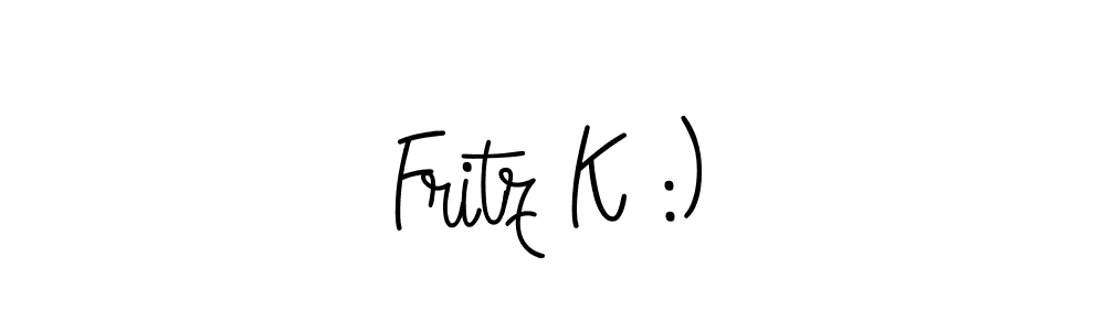 Check out images of Autograph of Fritz K :) name. Actor Fritz K :) Signature Style. Angelique-Rose-font-FFP is a professional sign style online. Fritz K :) signature style 5 images and pictures png