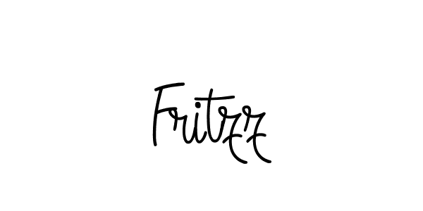 Make a beautiful signature design for name Fritzz. With this signature (Angelique-Rose-font-FFP) style, you can create a handwritten signature for free. Fritzz signature style 5 images and pictures png