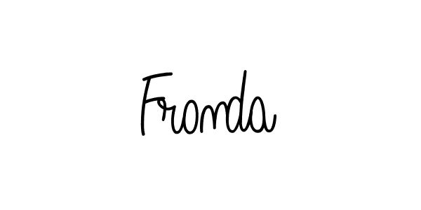 The best way (Angelique-Rose-font-FFP) to make a short signature is to pick only two or three words in your name. The name Fronda include a total of six letters. For converting this name. Fronda signature style 5 images and pictures png