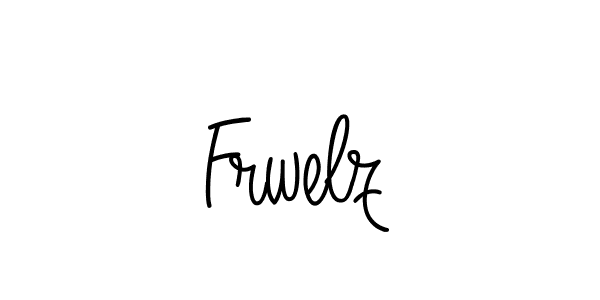 How to make Frwelz signature? Angelique-Rose-font-FFP is a professional autograph style. Create handwritten signature for Frwelz name. Frwelz signature style 5 images and pictures png