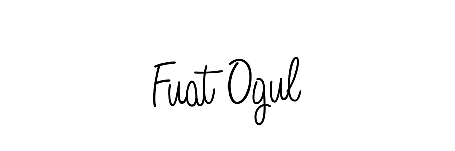Create a beautiful signature design for name Fuat Ogul. With this signature (Angelique-Rose-font-FFP) fonts, you can make a handwritten signature for free. Fuat Ogul signature style 5 images and pictures png