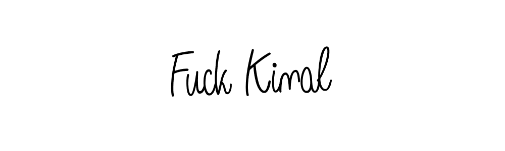 if you are searching for the best signature style for your name Fuck Kinal. so please give up your signature search. here we have designed multiple signature styles  using Angelique-Rose-font-FFP. Fuck Kinal signature style 5 images and pictures png