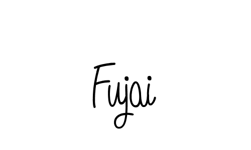 The best way (Angelique-Rose-font-FFP) to make a short signature is to pick only two or three words in your name. The name Fujai include a total of six letters. For converting this name. Fujai signature style 5 images and pictures png