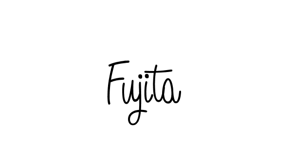 You should practise on your own different ways (Angelique-Rose-font-FFP) to write your name (Fujita) in signature. don't let someone else do it for you. Fujita signature style 5 images and pictures png