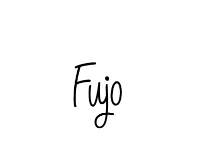 You should practise on your own different ways (Angelique-Rose-font-FFP) to write your name (Fujo) in signature. don't let someone else do it for you. Fujo signature style 5 images and pictures png