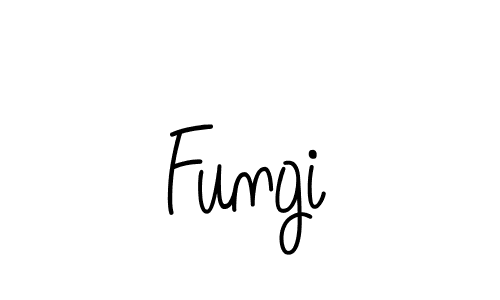 You should practise on your own different ways (Angelique-Rose-font-FFP) to write your name (Fungi) in signature. don't let someone else do it for you. Fungi signature style 5 images and pictures png