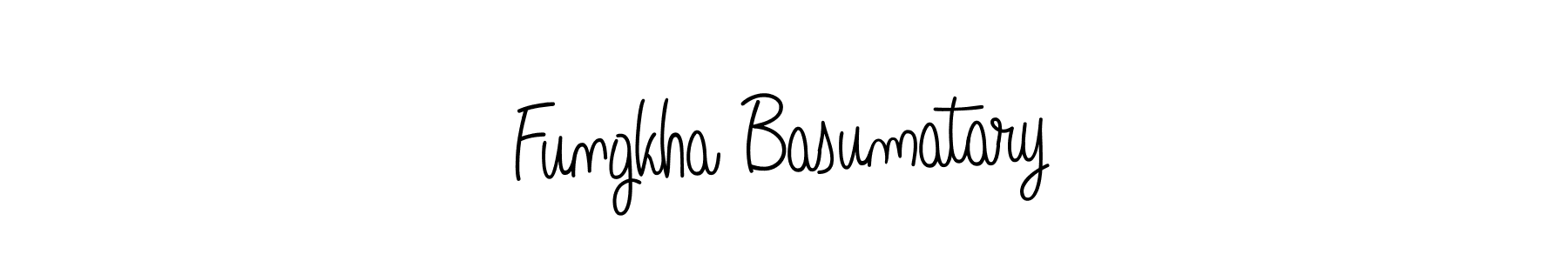 Check out images of Autograph of Fungkha Basumatary name. Actor Fungkha Basumatary Signature Style. Angelique-Rose-font-FFP is a professional sign style online. Fungkha Basumatary signature style 5 images and pictures png