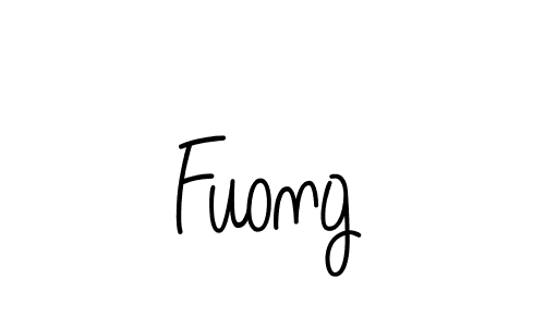 Create a beautiful signature design for name Fuong. With this signature (Angelique-Rose-font-FFP) fonts, you can make a handwritten signature for free. Fuong signature style 5 images and pictures png