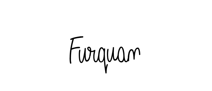Design your own signature with our free online signature maker. With this signature software, you can create a handwritten (Angelique-Rose-font-FFP) signature for name Furquan. Furquan signature style 5 images and pictures png
