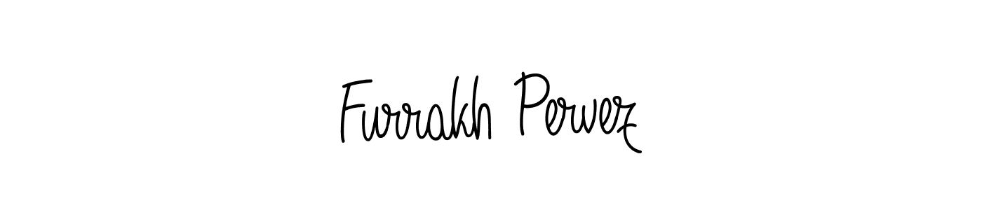 Make a short Furrakh Pervez signature style. Manage your documents anywhere anytime using Angelique-Rose-font-FFP. Create and add eSignatures, submit forms, share and send files easily. Furrakh Pervez signature style 5 images and pictures png