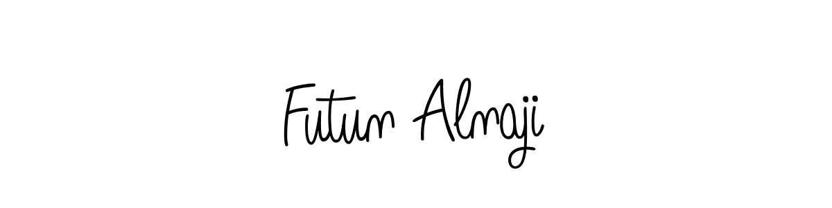Angelique-Rose-font-FFP is a professional signature style that is perfect for those who want to add a touch of class to their signature. It is also a great choice for those who want to make their signature more unique. Get Futun Alnaji name to fancy signature for free. Futun Alnaji signature style 5 images and pictures png