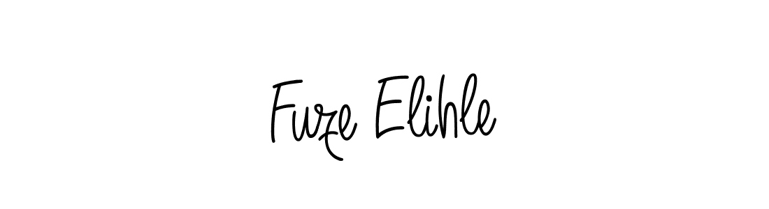 Best and Professional Signature Style for Fuze Elihle. Angelique-Rose-font-FFP Best Signature Style Collection. Fuze Elihle signature style 5 images and pictures png