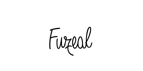 Create a beautiful signature design for name Fuzeal. With this signature (Angelique-Rose-font-FFP) fonts, you can make a handwritten signature for free. Fuzeal signature style 5 images and pictures png