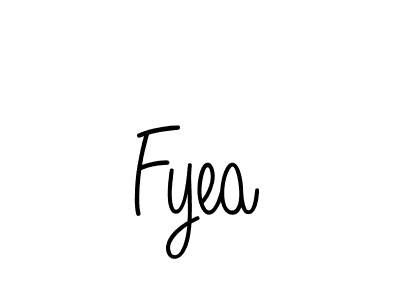 if you are searching for the best signature style for your name Fyea. so please give up your signature search. here we have designed multiple signature styles  using Angelique-Rose-font-FFP. Fyea signature style 5 images and pictures png