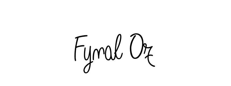 Make a short Fynal Oz signature style. Manage your documents anywhere anytime using Angelique-Rose-font-FFP. Create and add eSignatures, submit forms, share and send files easily. Fynal Oz signature style 5 images and pictures png