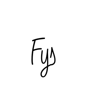 The best way (Angelique-Rose-font-FFP) to make a short signature is to pick only two or three words in your name. The name Fys include a total of six letters. For converting this name. Fys signature style 5 images and pictures png
