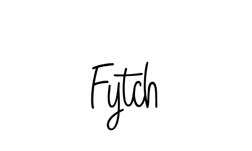 You should practise on your own different ways (Angelique-Rose-font-FFP) to write your name (Fytch) in signature. don't let someone else do it for you. Fytch signature style 5 images and pictures png