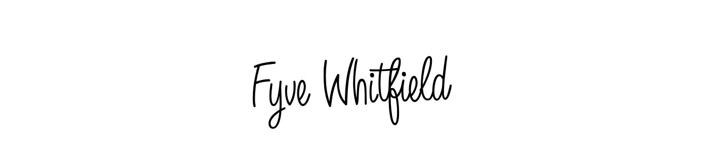 Make a short Fyve Whitfield signature style. Manage your documents anywhere anytime using Angelique-Rose-font-FFP. Create and add eSignatures, submit forms, share and send files easily. Fyve Whitfield signature style 5 images and pictures png