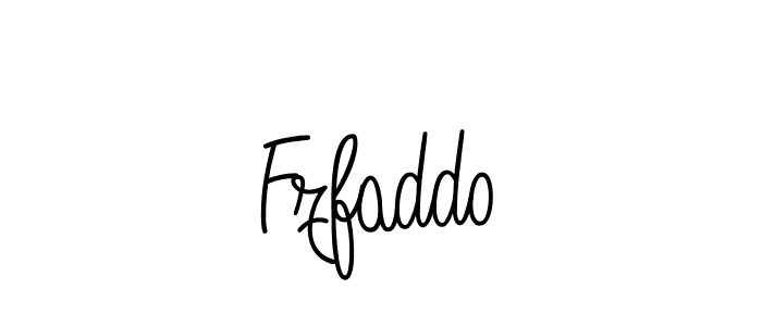 Design your own signature with our free online signature maker. With this signature software, you can create a handwritten (Angelique-Rose-font-FFP) signature for name Fzfaddo. Fzfaddo signature style 5 images and pictures png