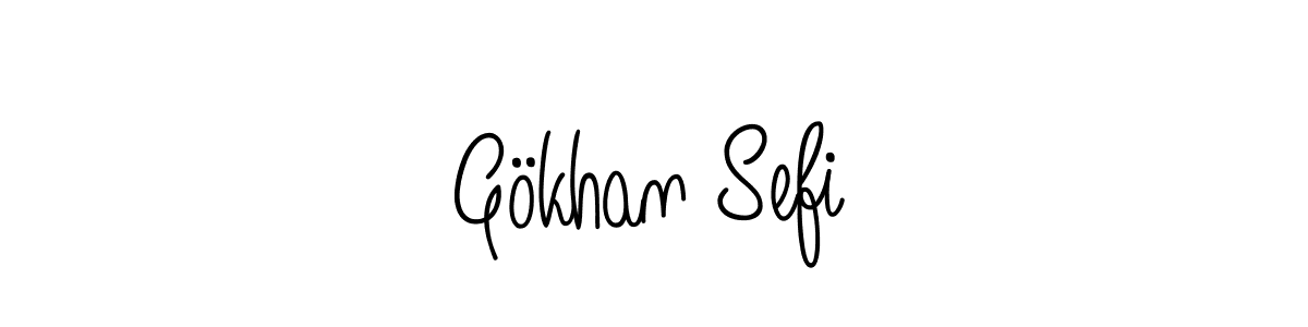 Once you've used our free online signature maker to create your best signature Angelique-Rose-font-FFP style, it's time to enjoy all of the benefits that Gökhan Sefi name signing documents. Gökhan Sefi signature style 5 images and pictures png