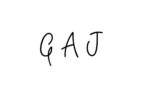 Similarly Angelique-Rose-font-FFP is the best handwritten signature design. Signature creator online .You can use it as an online autograph creator for name G A J. G A J signature style 5 images and pictures png