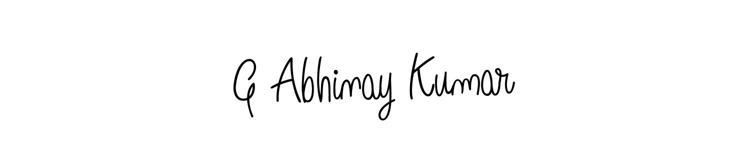You can use this online signature creator to create a handwritten signature for the name G Abhinay Kumar. This is the best online autograph maker. G Abhinay Kumar signature style 5 images and pictures png