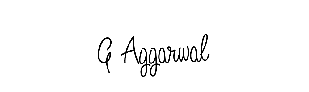 How to Draw G Aggarwal signature style? Angelique-Rose-font-FFP is a latest design signature styles for name G Aggarwal. G Aggarwal signature style 5 images and pictures png