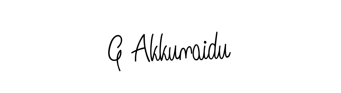 Best and Professional Signature Style for G Akkunaidu. Angelique-Rose-font-FFP Best Signature Style Collection. G Akkunaidu signature style 5 images and pictures png