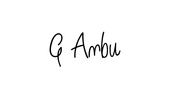 Once you've used our free online signature maker to create your best signature Angelique-Rose-font-FFP style, it's time to enjoy all of the benefits that G Anbu name signing documents. G Anbu signature style 5 images and pictures png