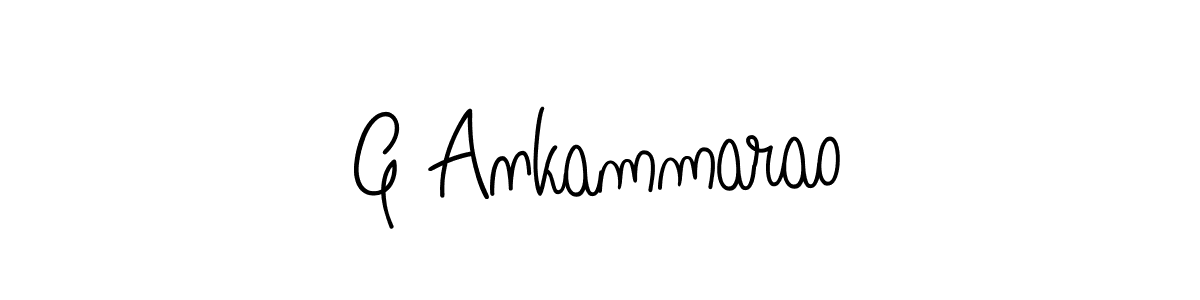 Angelique-Rose-font-FFP is a professional signature style that is perfect for those who want to add a touch of class to their signature. It is also a great choice for those who want to make their signature more unique. Get G Ankammarao name to fancy signature for free. G Ankammarao signature style 5 images and pictures png