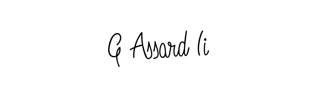 Here are the top 10 professional signature styles for the name G Assard Ii. These are the best autograph styles you can use for your name. G Assard Ii signature style 5 images and pictures png