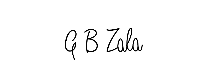 It looks lik you need a new signature style for name G B Zala. Design unique handwritten (Angelique-Rose-font-FFP) signature with our free signature maker in just a few clicks. G B Zala signature style 5 images and pictures png