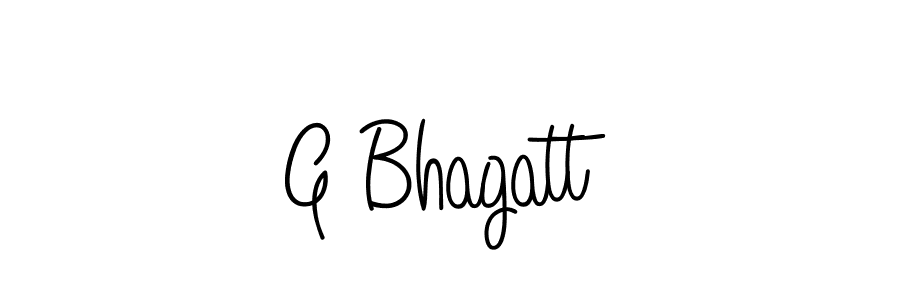 How to Draw G Bhagatt signature style? Angelique-Rose-font-FFP is a latest design signature styles for name G Bhagatt. G Bhagatt signature style 5 images and pictures png