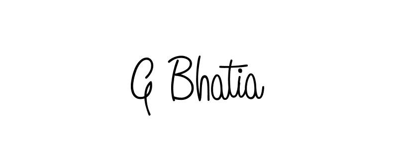 Make a short G Bhatia signature style. Manage your documents anywhere anytime using Angelique-Rose-font-FFP. Create and add eSignatures, submit forms, share and send files easily. G Bhatia signature style 5 images and pictures png