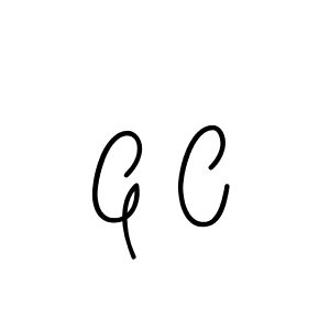 G C stylish signature style. Best Handwritten Sign (Angelique-Rose-font-FFP) for my name. Handwritten Signature Collection Ideas for my name G C. G C signature style 5 images and pictures png