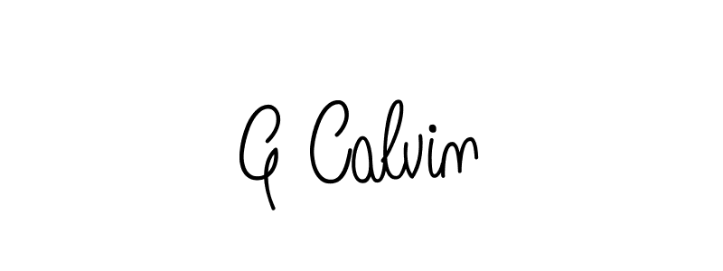 Here are the top 10 professional signature styles for the name G Calvin. These are the best autograph styles you can use for your name. G Calvin signature style 5 images and pictures png