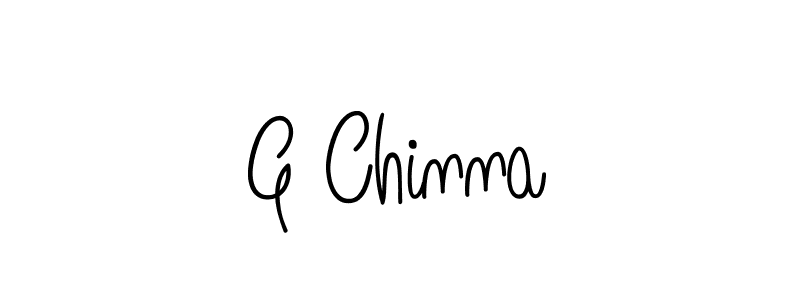 Also we have G Chinna name is the best signature style. Create professional handwritten signature collection using Angelique-Rose-font-FFP autograph style. G Chinna signature style 5 images and pictures png