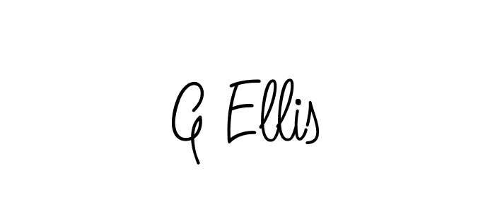 Check out images of Autograph of G Ellis name. Actor G Ellis Signature Style. Angelique-Rose-font-FFP is a professional sign style online. G Ellis signature style 5 images and pictures png