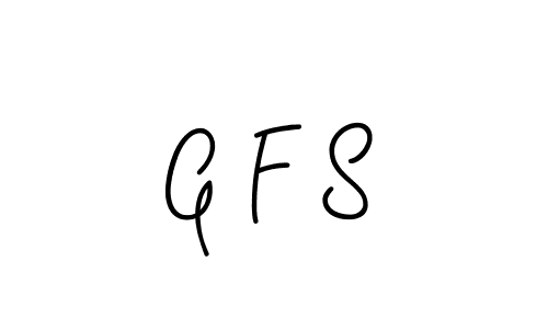 Design your own signature with our free online signature maker. With this signature software, you can create a handwritten (Angelique-Rose-font-FFP) signature for name G F S. G F S signature style 5 images and pictures png