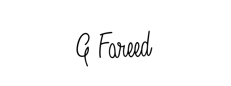 Make a short G Fareed signature style. Manage your documents anywhere anytime using Angelique-Rose-font-FFP. Create and add eSignatures, submit forms, share and send files easily. G Fareed signature style 5 images and pictures png