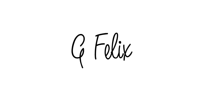 Also You can easily find your signature by using the search form. We will create G Felix name handwritten signature images for you free of cost using Angelique-Rose-font-FFP sign style. G Felix signature style 5 images and pictures png