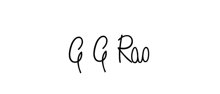 Once you've used our free online signature maker to create your best signature Angelique-Rose-font-FFP style, it's time to enjoy all of the benefits that G G Rao name signing documents. G G Rao signature style 5 images and pictures png