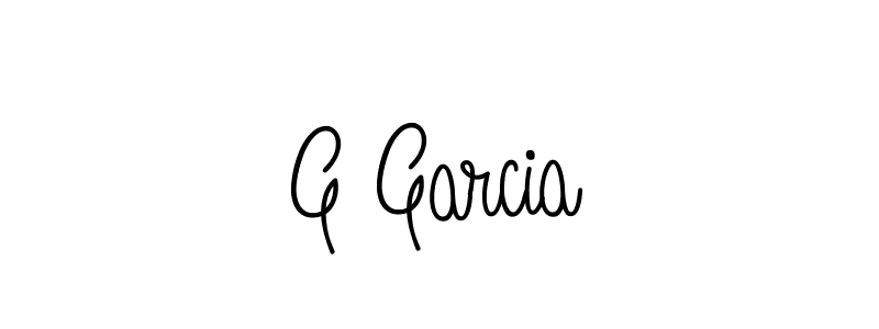 Design your own signature with our free online signature maker. With this signature software, you can create a handwritten (Angelique-Rose-font-FFP) signature for name G Garcia. G Garcia signature style 5 images and pictures png